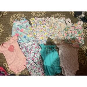 0-3 Months Infant Girl Bundle 8 Piece